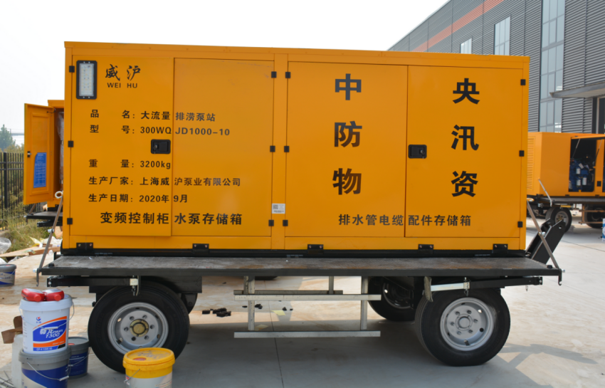 泵車不僅只有混凝土泵車，防汛應(yīng)急移動(dòng)泵車用途也很廣泛